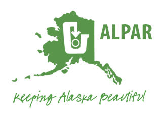 ALPAR logo Alaskans for Litter Prevention and Recycling